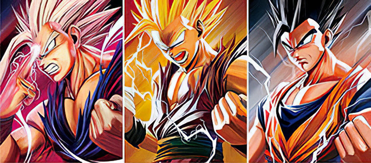 Lámina 3D Dragon Ball Z