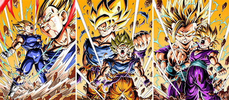 Lámina 3D Dragon Ball Z