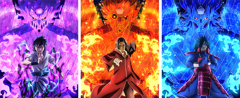 Lámina 3D Naruto