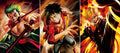 Lámina 3D One Piece