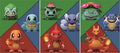 Lámina 3D Pokémon